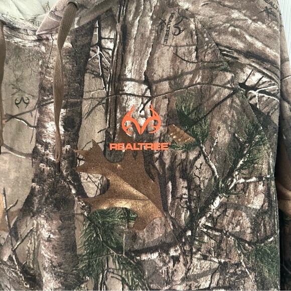 Size XXL Men’s Real Tree Camouflage Hunting Hoodie - Picture 3 of 3
